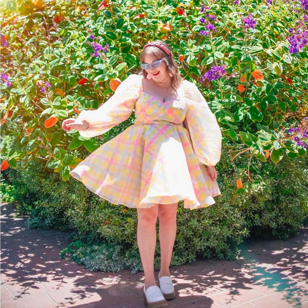 Selkie Plaid Grammie Princess Dress - Picture 5 of 10